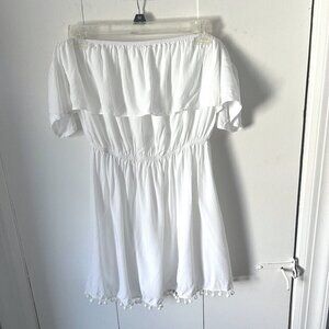 NUZYZ Off-Shoulder Mini Dress